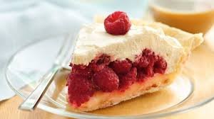 Lemon Raspberry Cream Pie